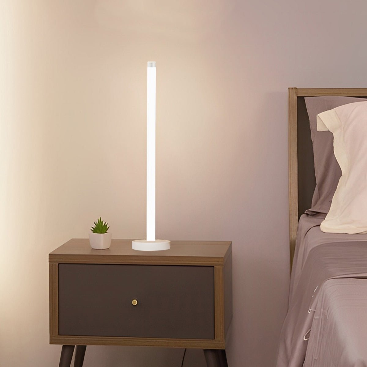 360 ° Modern Minimalist Long Strip LED Floor Lamp - Flare Shack