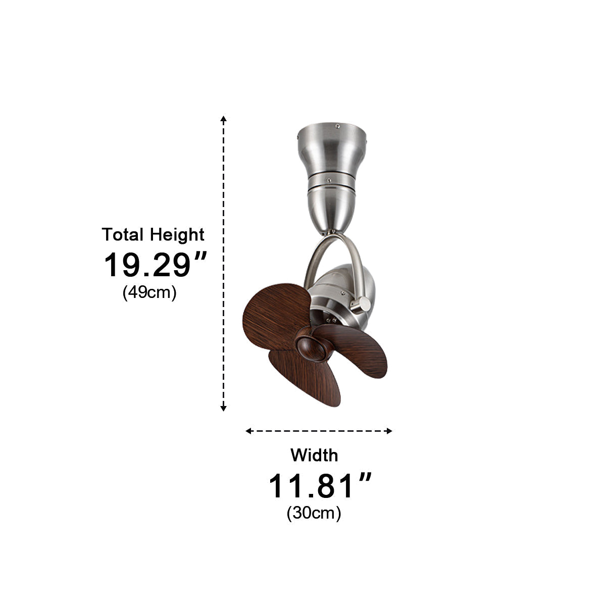 Modern Oscillating Reversible Ceiling Fan