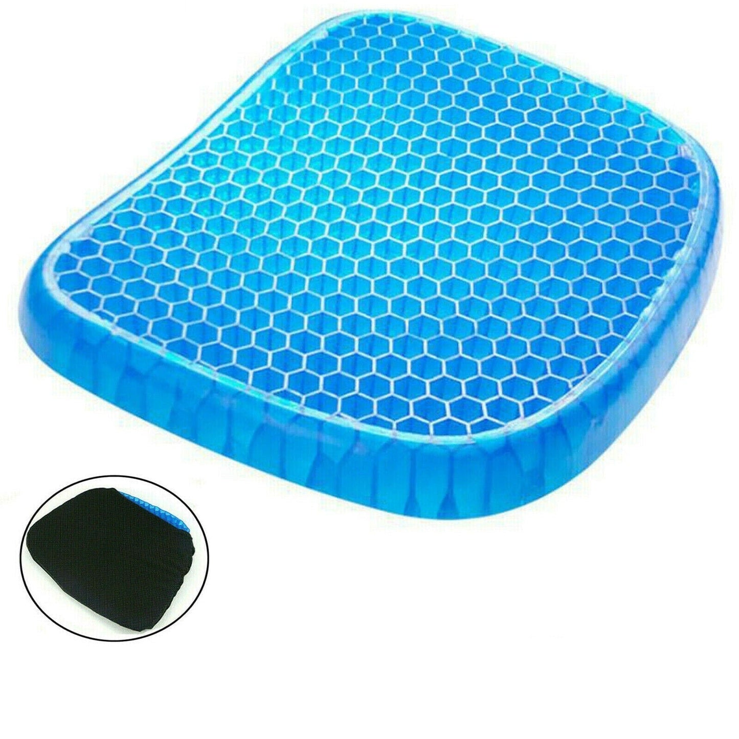 Gel Seat Cushion Pad Ergonomic Honeycomb Gel Cushion Back To School 2026 Pressure Relief And Cooling Comfort