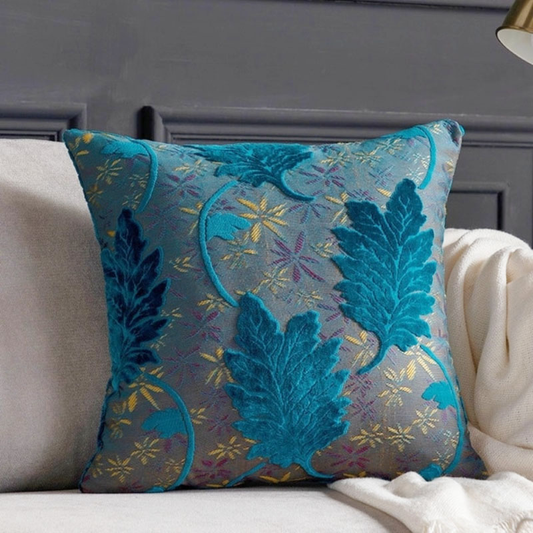 CasaFinesse™ Luxury Leaf Pillow Cases