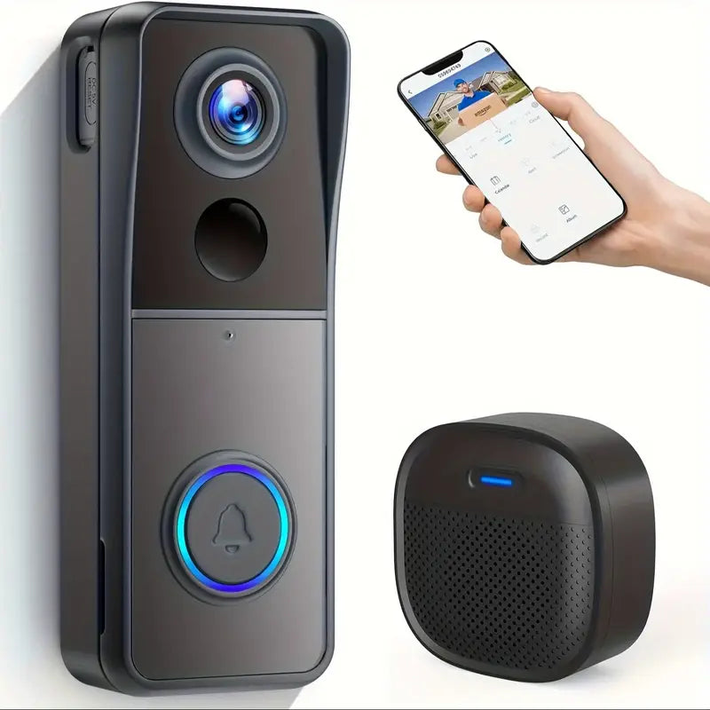 Video Doorbell 1080P HD WiFi With App Alerts Spring 2026 Home Security