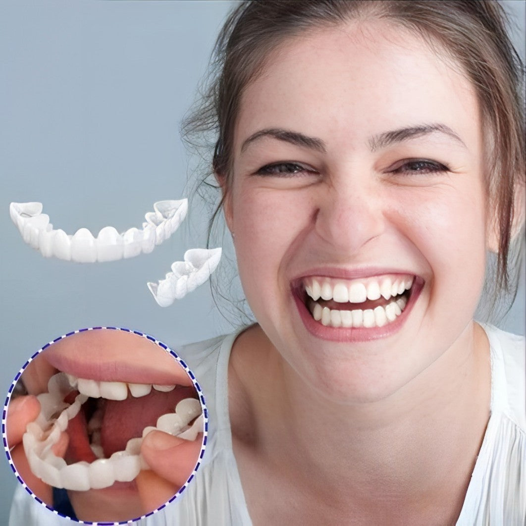 Smile Veneers Upper And Lower Instant Cover For All Day