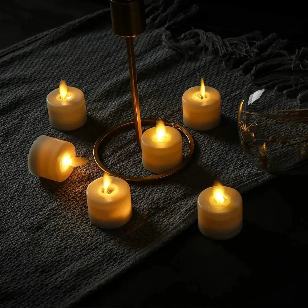 Flameless Candles Set Of 6 With Remote Realistic LED Pillar Candles For Cozy Home Decor Fall 2026 Gift
