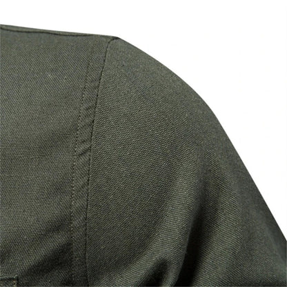 ModeMans™ Pure Cotton Single-Pocket Shirt