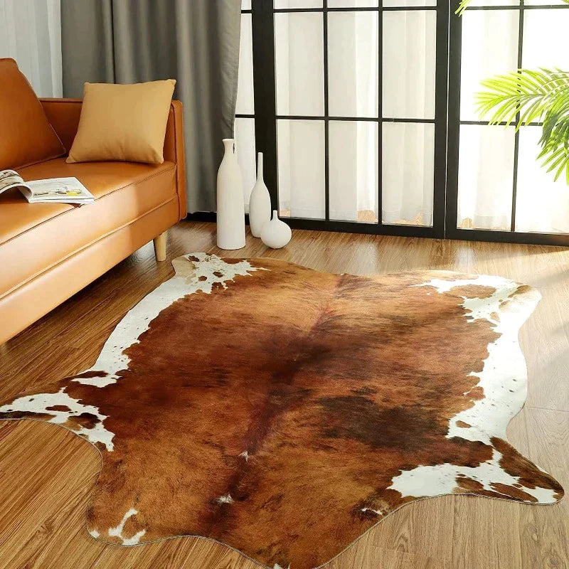 CasaFinesse™ Faux Cow Hide Rug