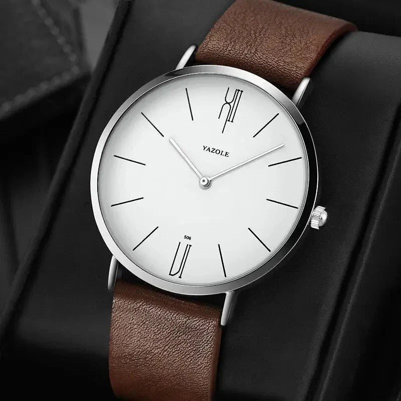 Klassische & stilvolle Herrenarmbanduhr – antikes Design, hochwertige Materialien, für jeden Anlass 3