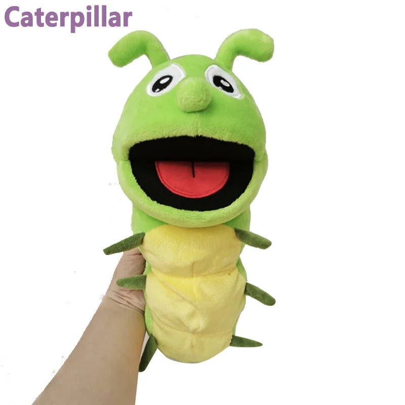 Finger Puppets Insect Plush Hand Puppet Set Kids Educational Cotton Plush Bug Characters Back To School 2025 Gift