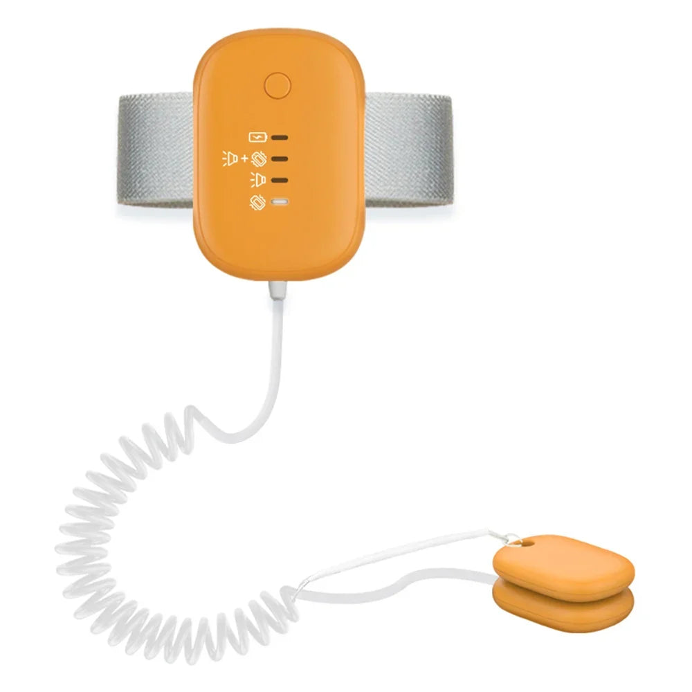 Bedwetting Alarm Orange Kids Potty Training Alarm Fall 2025 Nighttime Training Aid