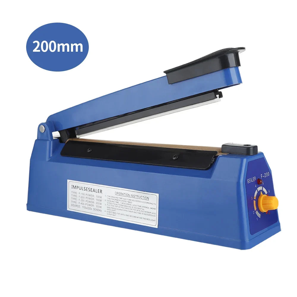 Heat Sealer 8 Inch Handheld Impulse Bag Sealer Compact Packaging Tool Fall 2025 Airtight Food Storage