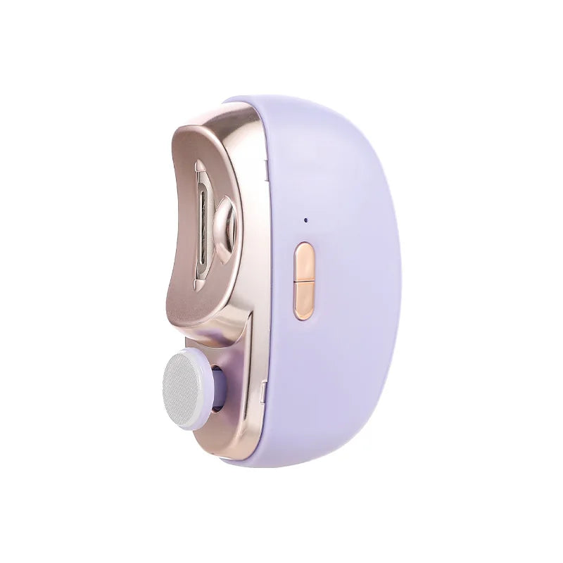 Electric Nail Clippers 2-in-1 Baby Manicure Trimmer Anti-Splash Infant Nail Groomer Newborn Care Fall 2025 Safe