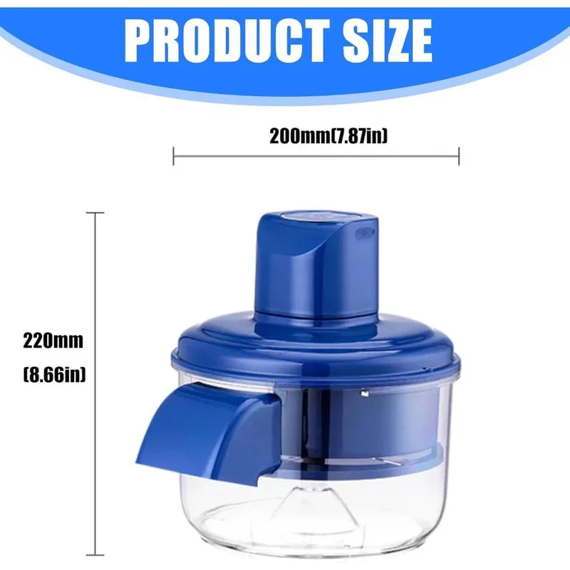 Electric Fruit Peeler Rechargeable Kitchen Gadget Fall 2026 Space Saving Effortless Garlic And Grape Peeling
