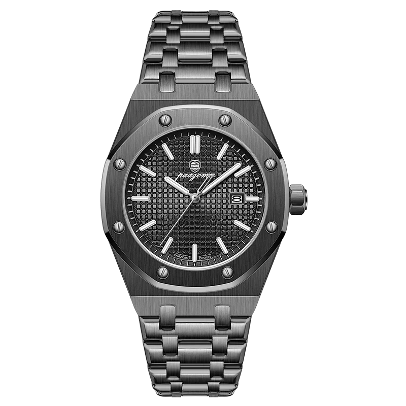 Quartz Stainless Steel Business Watch Waterproof Date