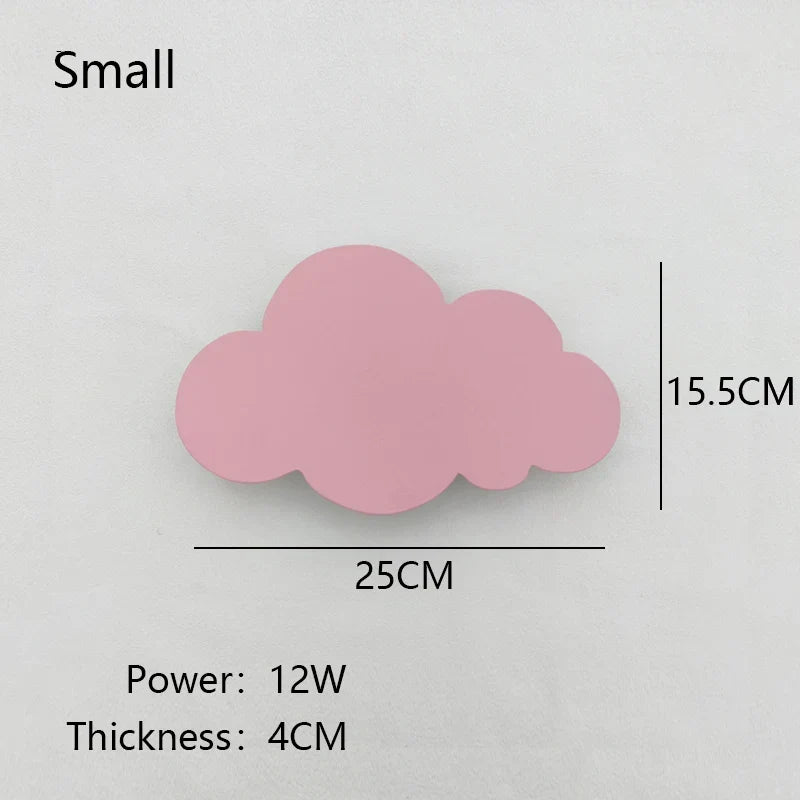 Cloud Wall Lamp Dimmable LED Nursery Light Remote Control Night Light Nursery Bedroom Decor Fall 2025 Cozy