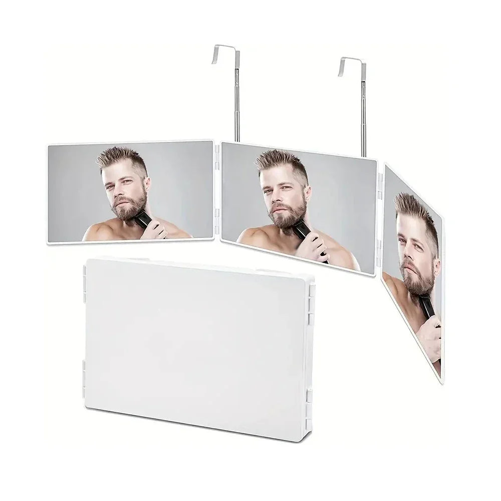 Makeup Mirror Retractable Hanging Three Fold Vanity Mirror Portable Adjustable Travel Back To School 2025