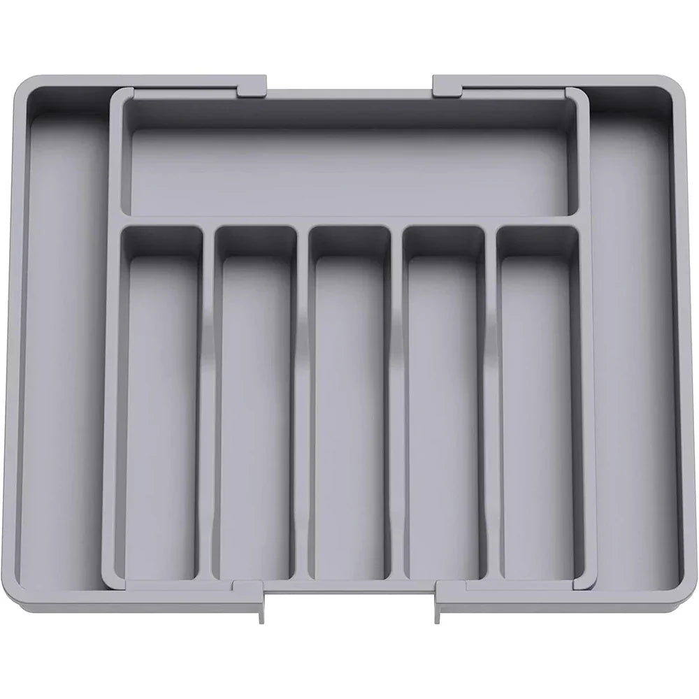 Expandable Silverware Tray Organizer – Adjustable Cutlery Holder For Kitchen Drawers, Spring 2026 Trend, Space-Saving