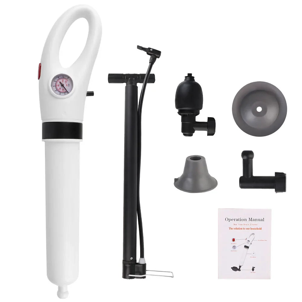Toilet Plunger High Pressure Drain Unblocker Hydro Blast Style Eco Friendly Home Repair Fall 2026