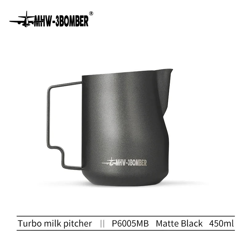 Milk Frothing Pitcher Set 350ml 450ml Stainless Steel Barista Steaming Pitchers Fall 2025 Creamy Microfoam