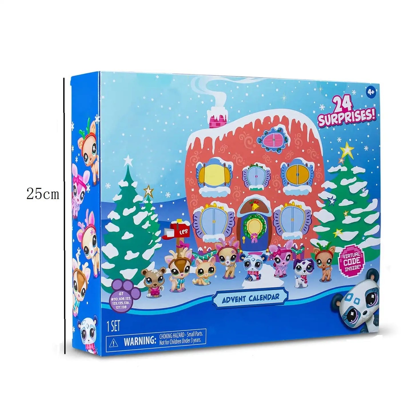Advent Calendar Little Pets 24 Mystery Figures Holiday