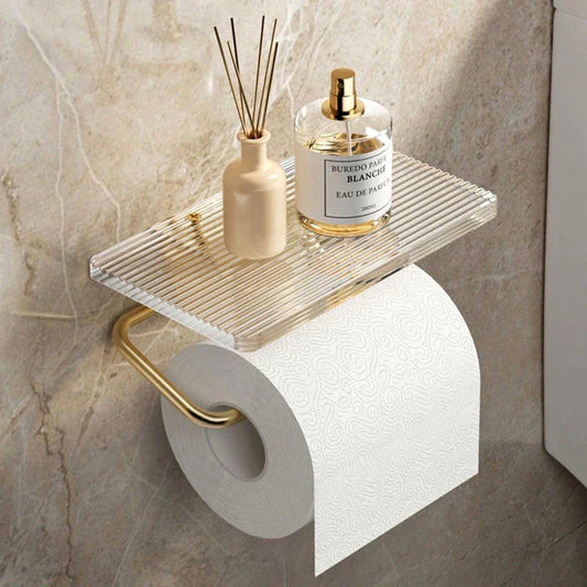 CasaFinesse™ Acrylic Toilet Paper Holder