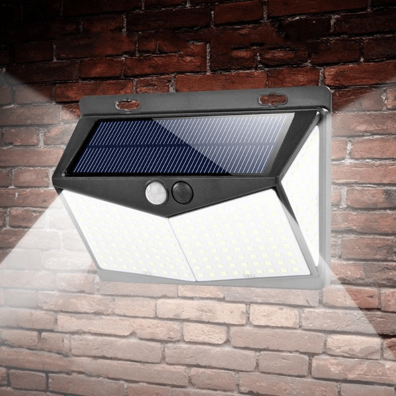 Outdoor Solar Light Wall Mount LED Security Flood Light Solar Powered Weatherproof Garden Patio Fall 2026