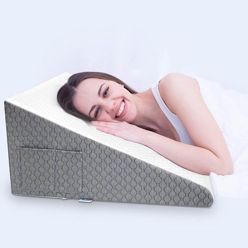Wedge Pillow Acid Reflux Cushion Fall 2026 Relief From Heartburn And Snoring With Breathable Memory Foam Core
