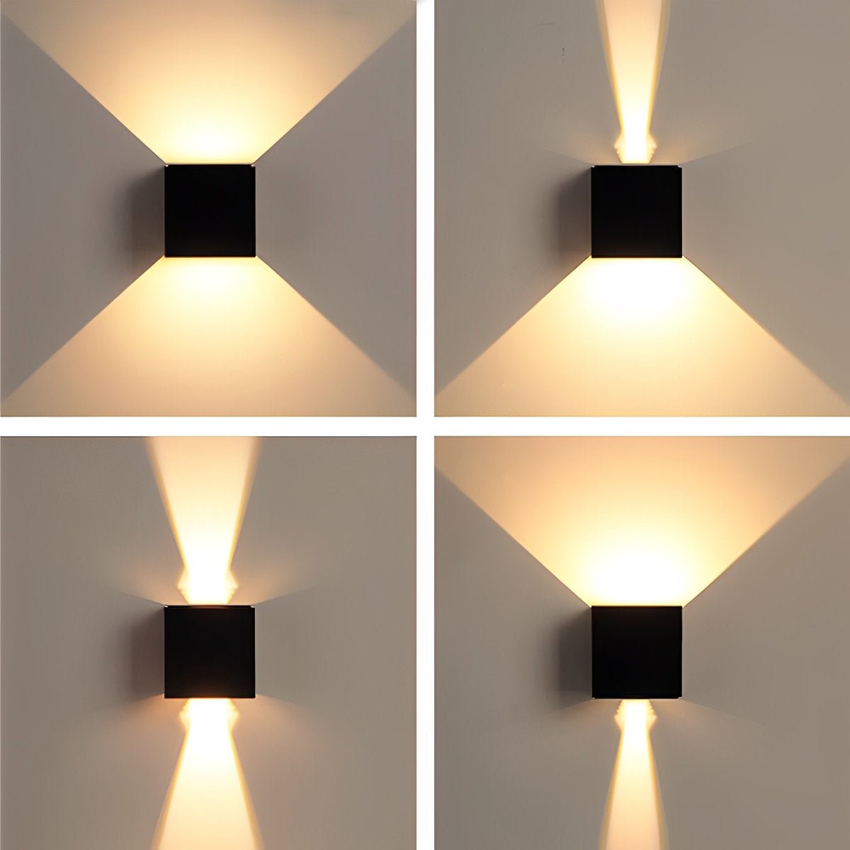 Waterproof Adjustable Up And Down LED Lighting Exterior Porch Lights