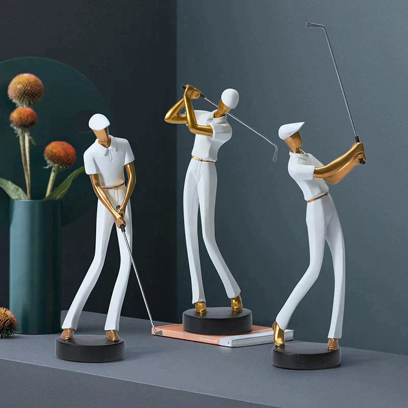 CasaFinesse™ Golfer Figurines