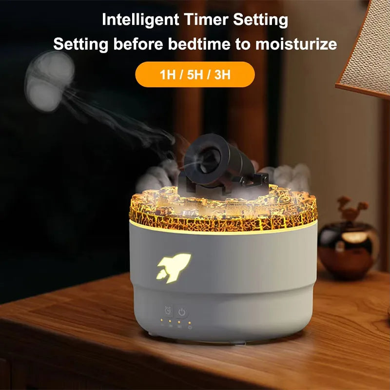 Volcanic Crack Light Cannon Humidifier