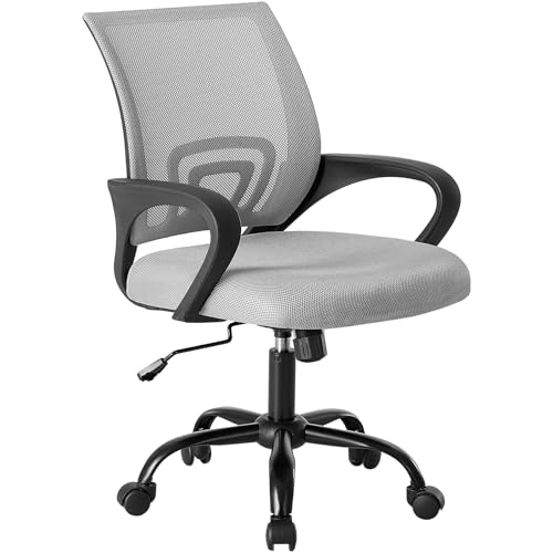 Ergonomic Mid-Back Chair – Lumbar Support & Rocking