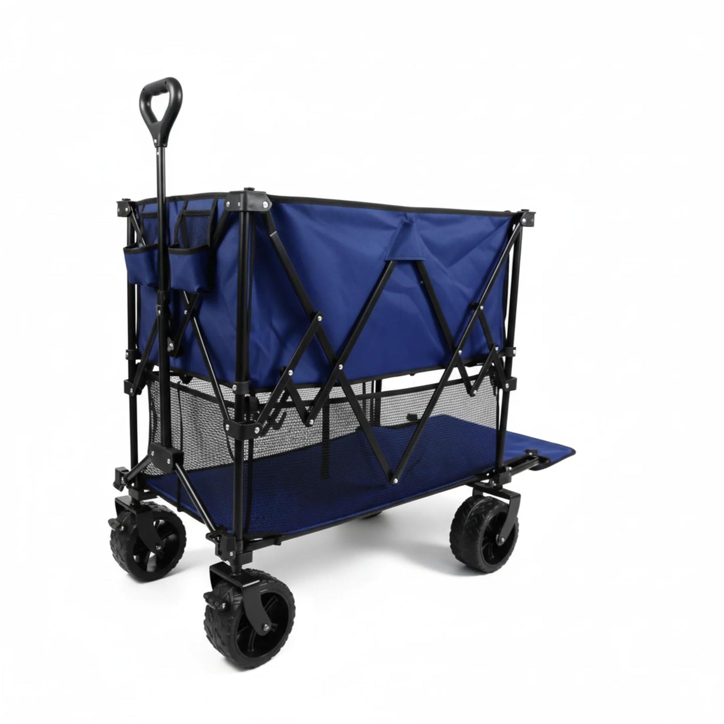Folding Double-Decker Truck with Brakes Wagon Cart 320L