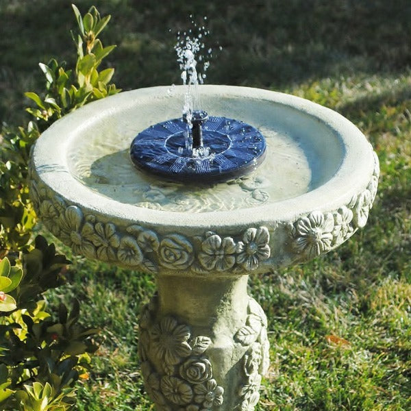 Solar Water Fountain Garden Decor Outdoor Solar-Powered Fountain Summer 2025 Eco Friendly Gift Idea