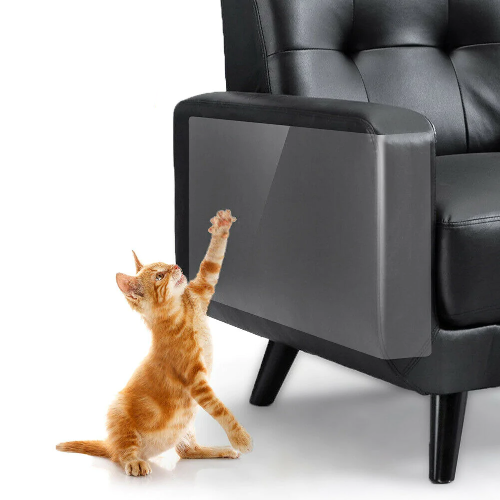 Cat Scratch Furniture Protectors - 8-Piece Anti-Scratch Sofa Pads, Adheres Firmly, Fall 2026 Gift