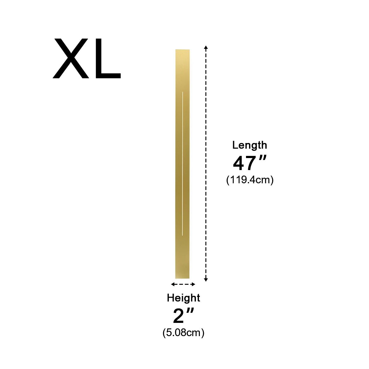 Long Strip LED Modern Wall Lights Sconces Lighting