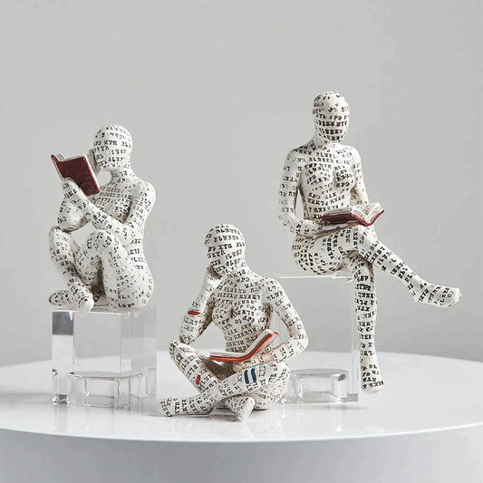 CasaFinesse™ Reading Statues