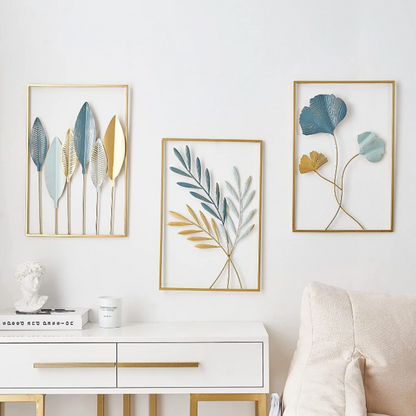 CasaFinesse™ Nordic Leaf Wall Decor