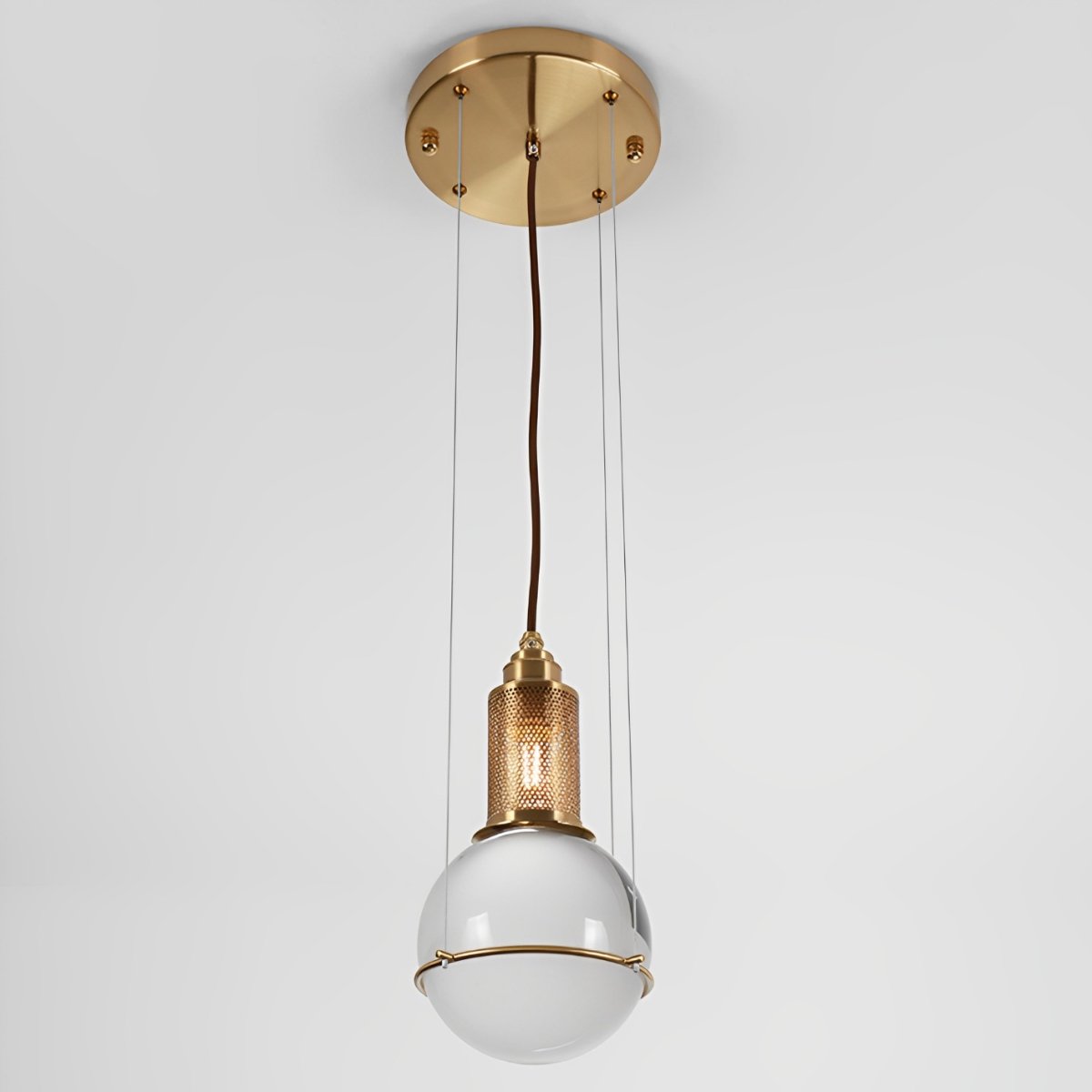 Modern Crystal Globe LED Ceiling Pendant Lights