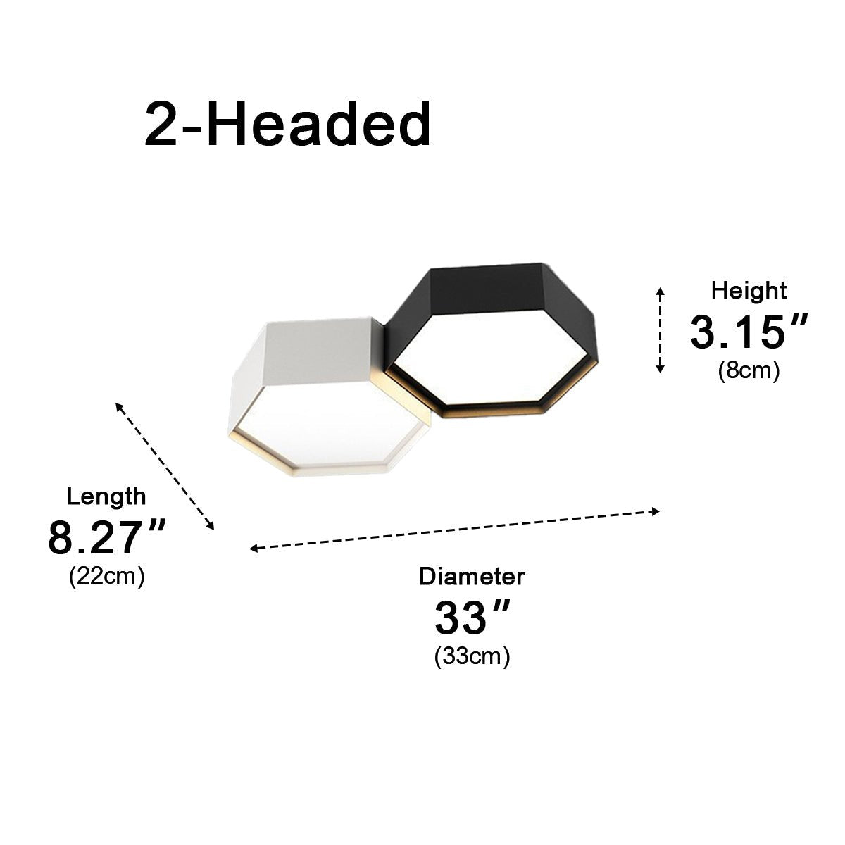 Modern Minimalist Geometric Cylinder LED Indoor Ceiling Light