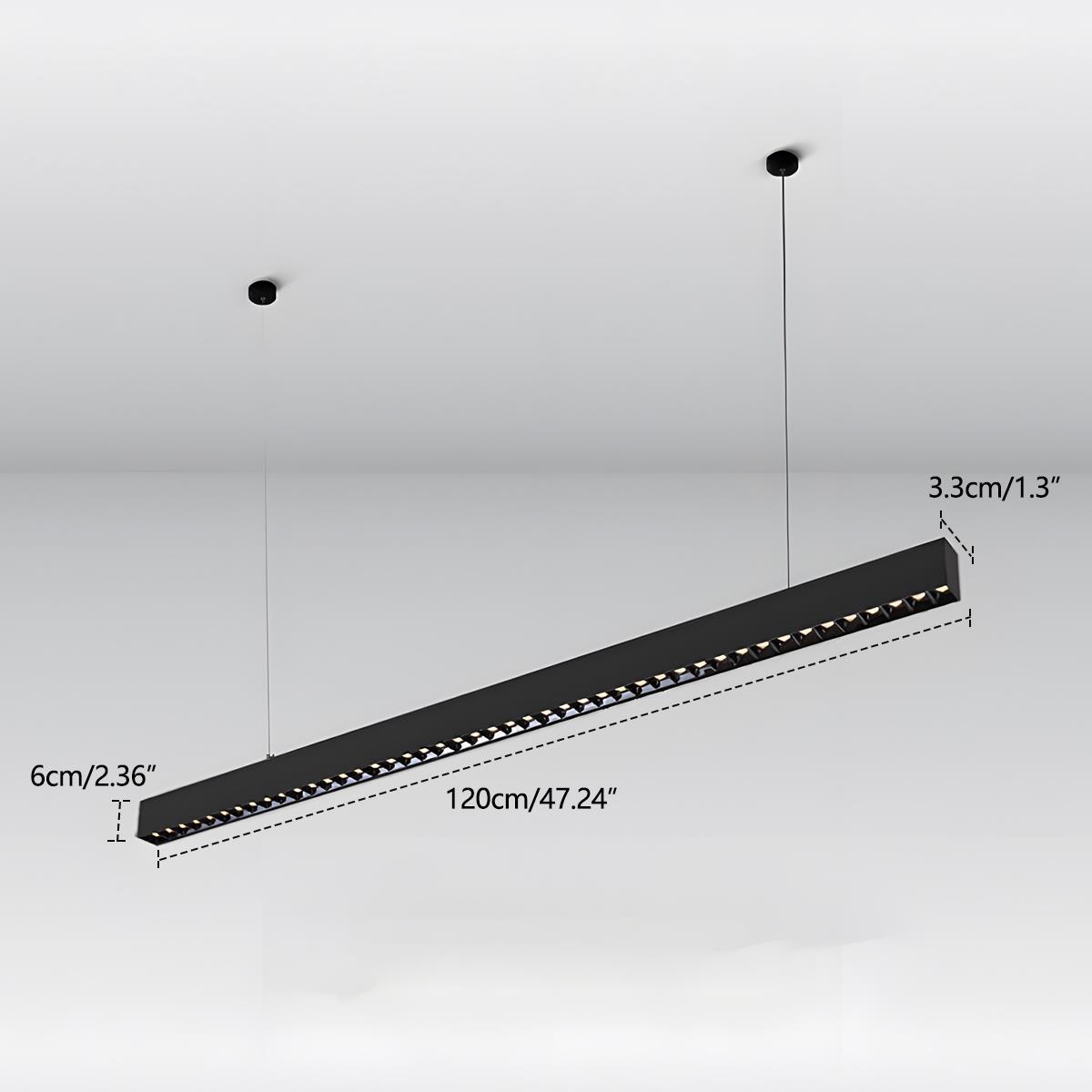Modern Minimalist Grille LED Long Strip Light