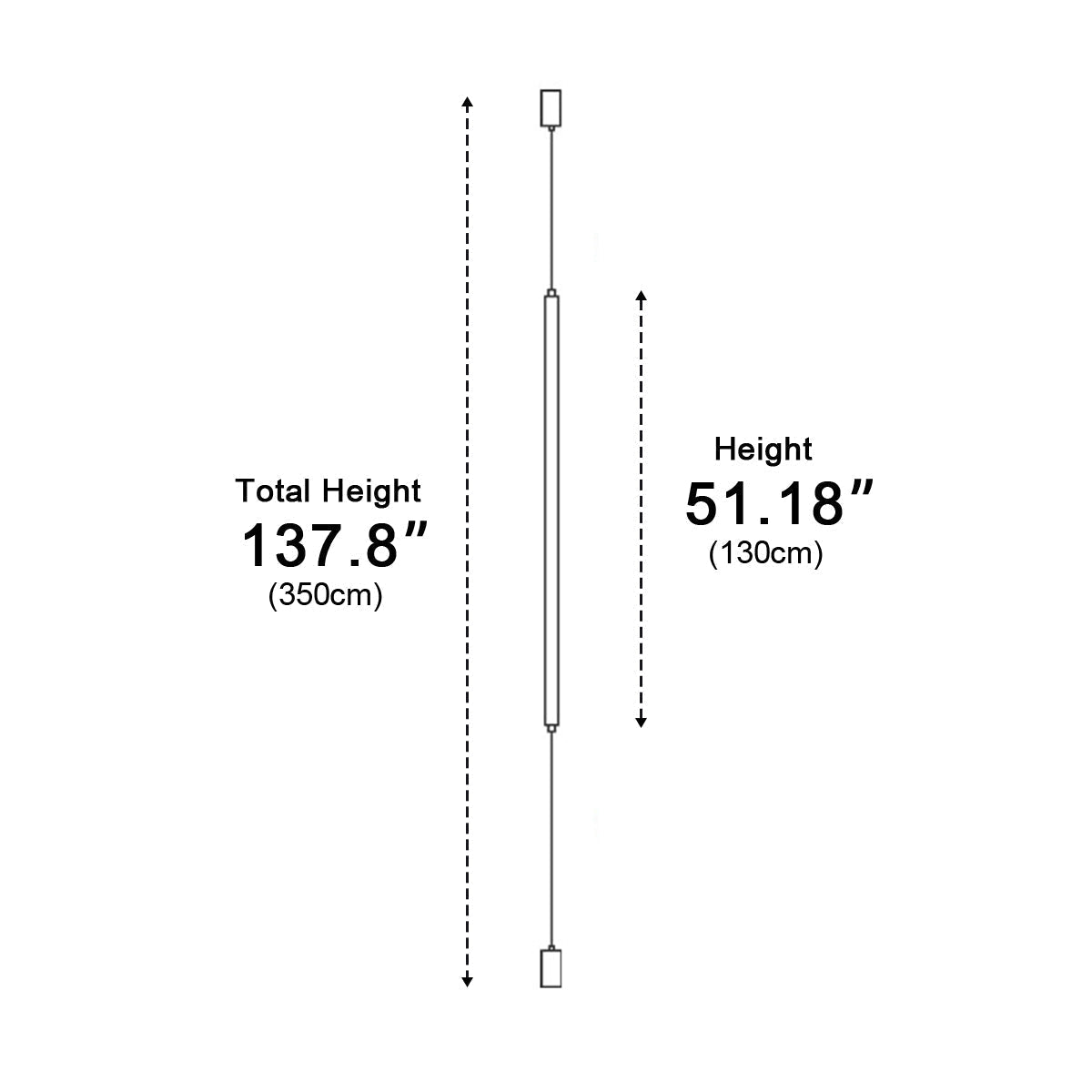 Modern Minimalist LED Strip Lights Linear Wall Light