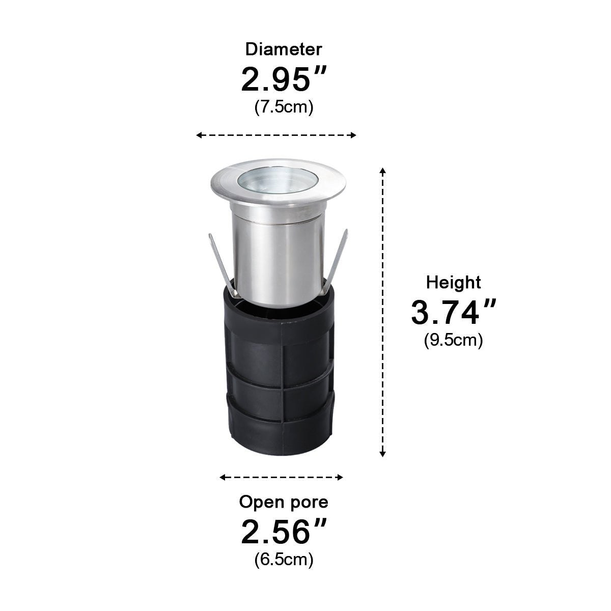 Outdoor Waterproof Recessed In-Ground LED Deck Spot Lights