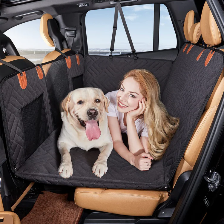 Dog Car Seat Cover Hard Bottom Backseat Protector Road Trip Ready 2026 Stain And Scratch Resistant