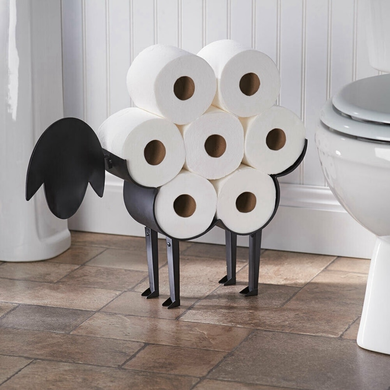 CasaFinesse™ Sheep Toilet Paper Holder