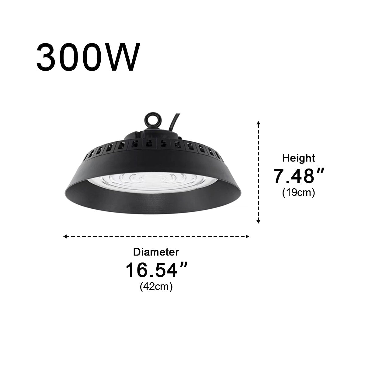 UFO Dish Outdoor Waterproof Super Bright High Power LED Floodlight Barn Light