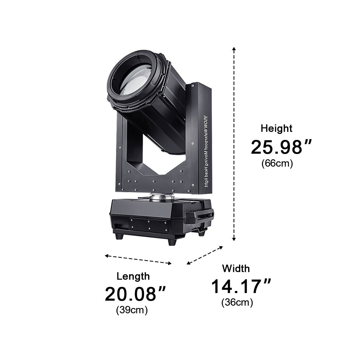 Waterproof 540° Rotation Outdoor LED Beam Spot Light Special Effects Lighting