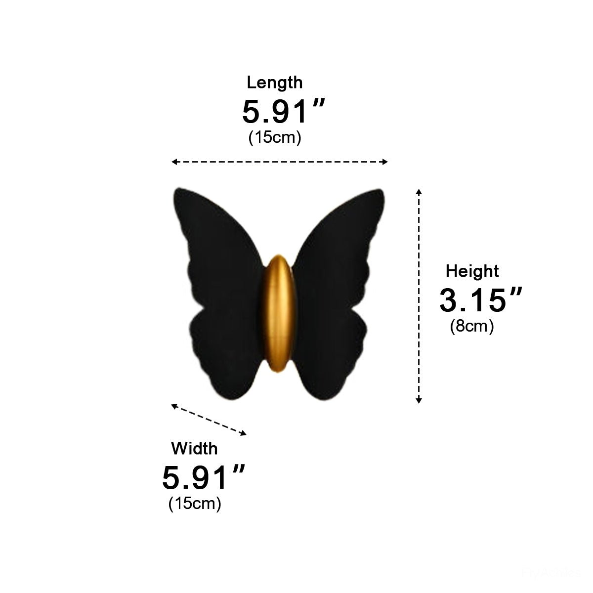 Waterproof Modern Animal Shape Outdoor LED Wall Lights