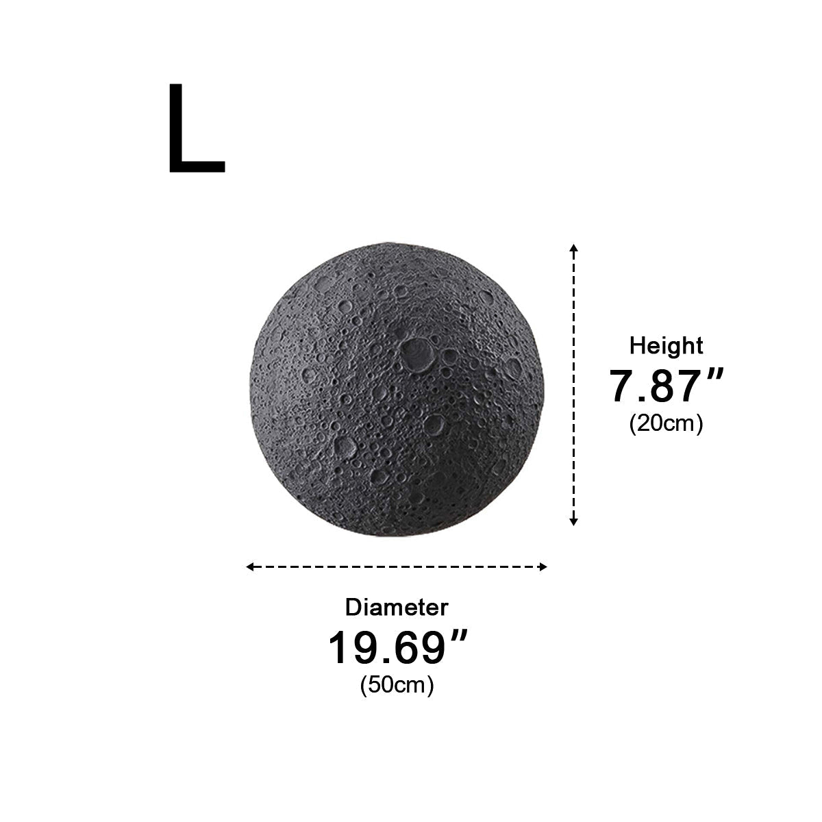 Waterproof Moon Outdoor LED Porch Exterior Wall Lights