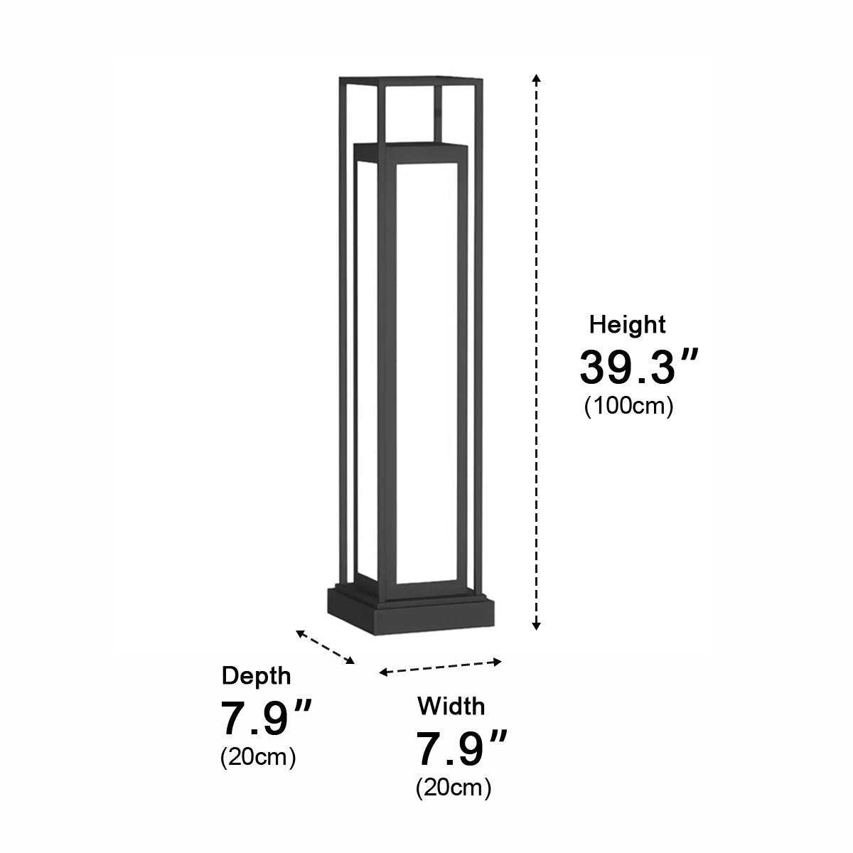Waterproof Outdoor Post Lights LED Garden Lights Deck Light