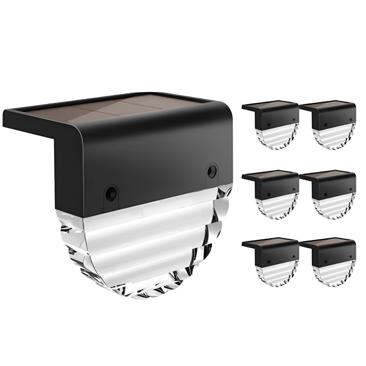 Waterproof Solar Modern Outdoor Fence Wall Lights