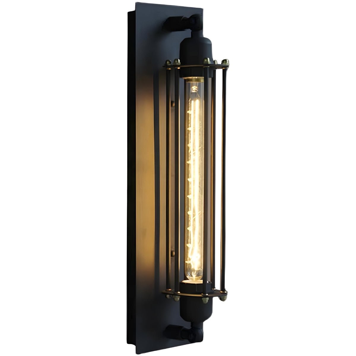 Vintage Industrial Iron Art LED Wall Sconces