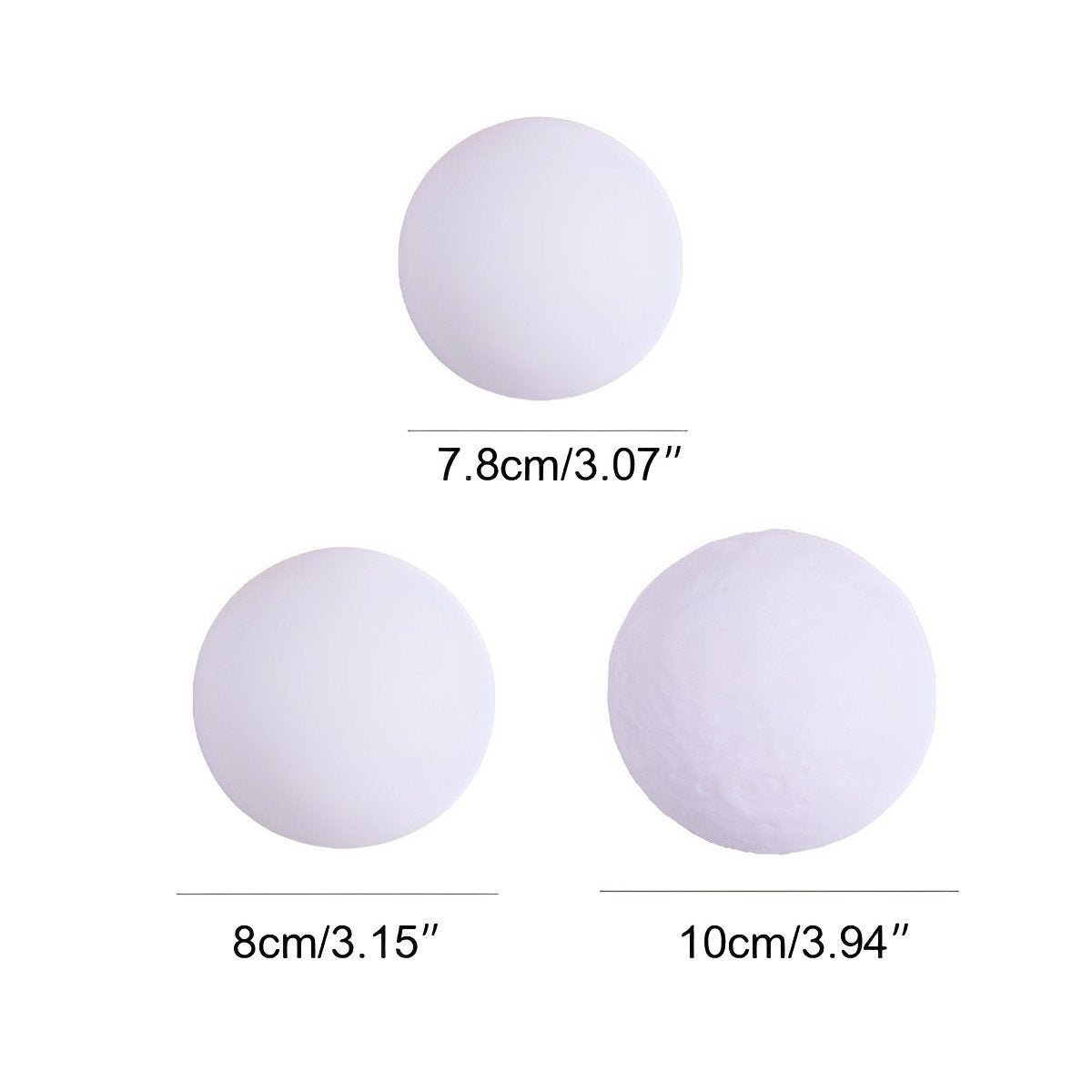 Waterproof Water Floating RGB Outdoor Moon LED Ball Light Rechargeable